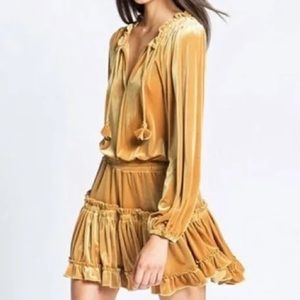 Misa Los Angeles Lorena Velvet Dress